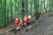 Rettungsübung im Ebersberger Forst 3